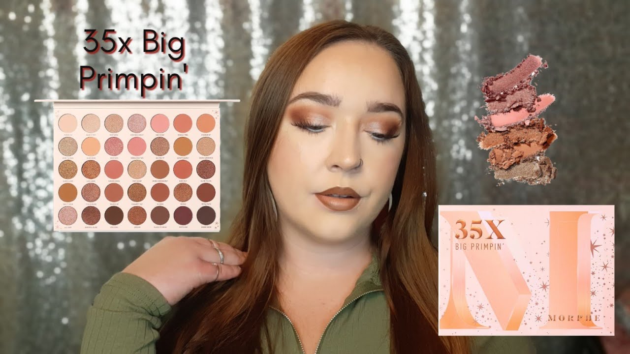 NEW Morphe 35X Big Pripmin' Eyeshadow Palette (Holiday Edition 2021)