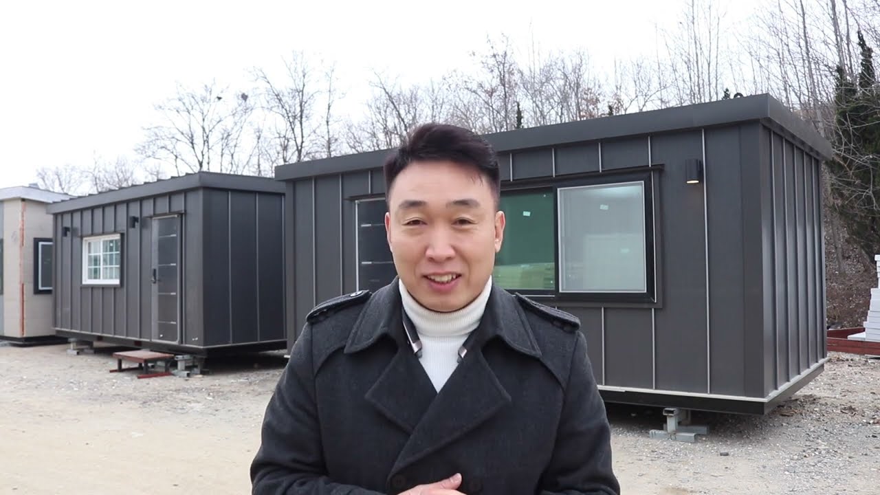 (판매종료) 우레탄 징크판넬로 단열 난방은 이제 걱정끝!!  대리석싱크대,전기레인지, 50리터 전기온수기 포함 풀옵션 이동식주택!!