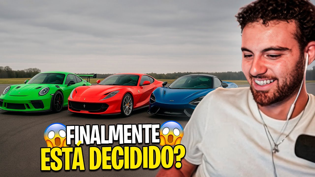 WINDOH ESCOLHE NOVO SUPER CARRO EM LIVE!