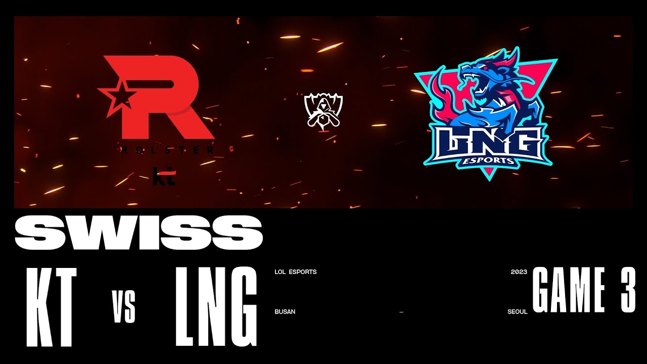 KT vs. LNG - Game 3 | Swiss Stage | 2023 Worlds | KT Rolster vs LNG Esports (2023)
