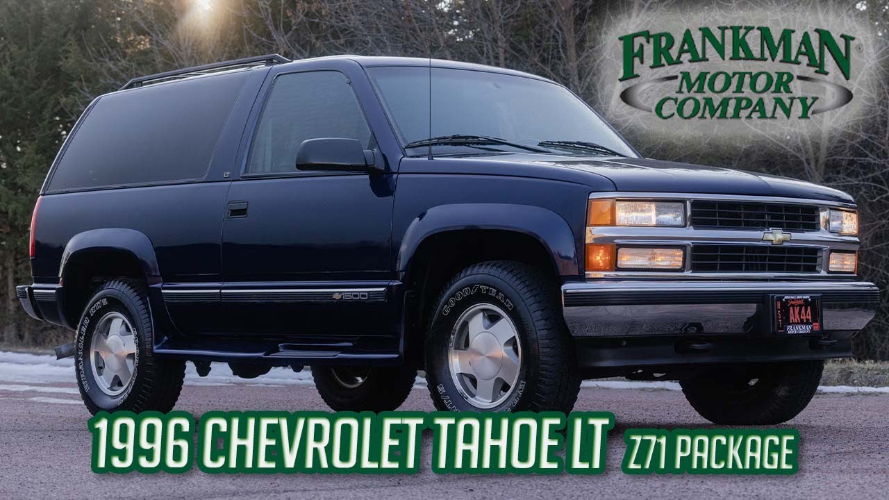 Chevrolet Tahoe 1996 года — один из ЛУЧШИХ внедорожников GM за всю историю | 5.7L Vortec V8 — Fra...