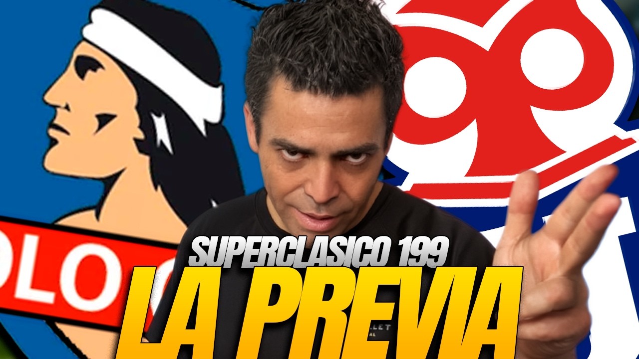 PREVIA SUPERCLASICO: ⚪️⚫️ Colo-Colo vs U de Chile 🔵🔵| Análisis SIN FILTRO de Jean Pierre Bonvallet