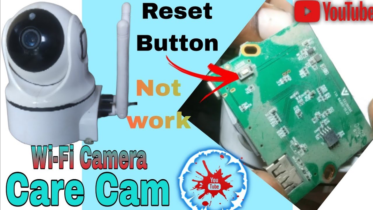 Wi-Fi camera reset button not working | how to solve Wi-Fi camera reset button @Csptechnical