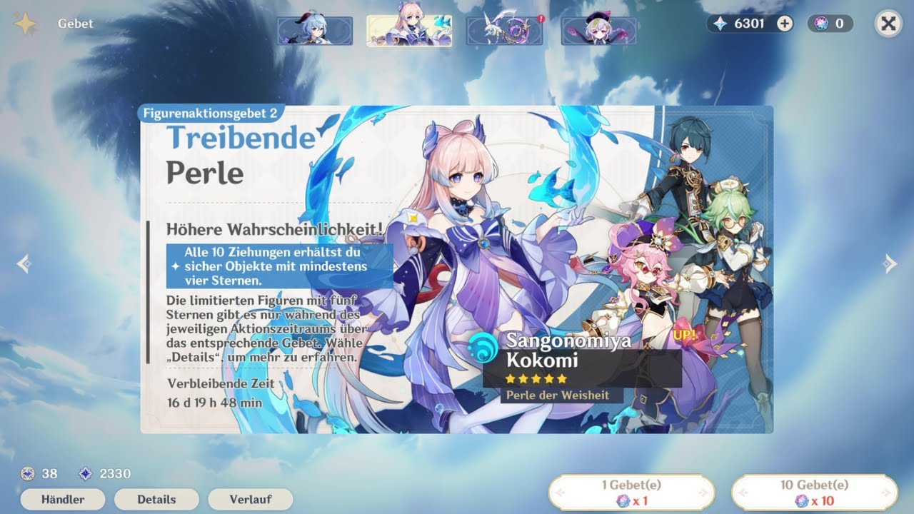 I´ve never been so lucky before | Pulling for Kokomi |