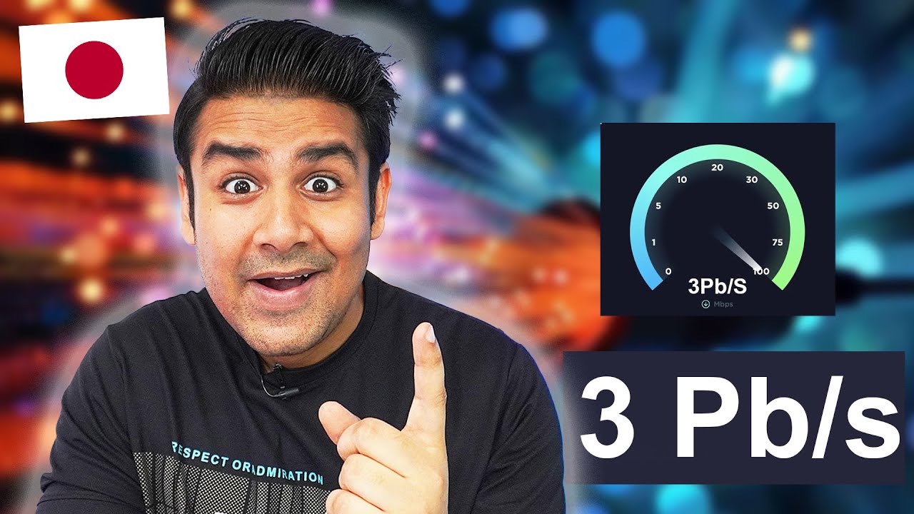 Download Entire Netflix in 3 Seconds Japan Launched World's Fastest internet -1.2 Pb/s