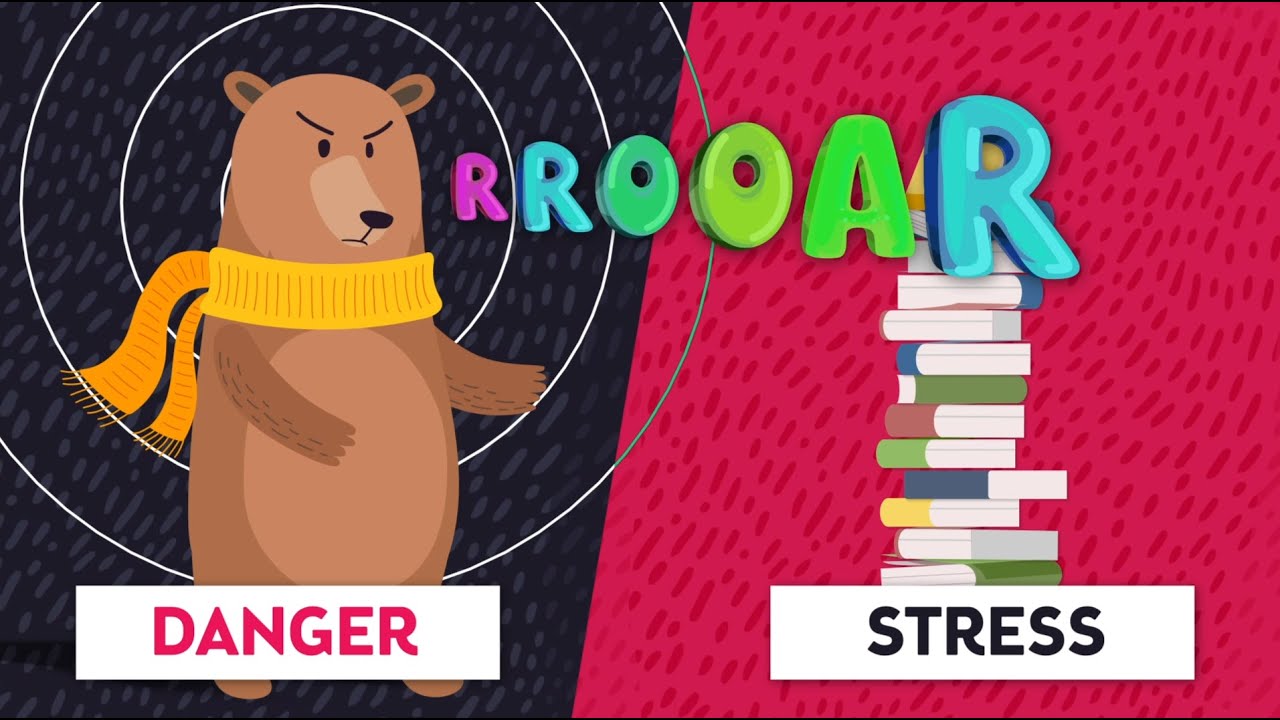 Brain Basics: Anxiety (for kids) Part 3 - The fight, flight and freeze responses
