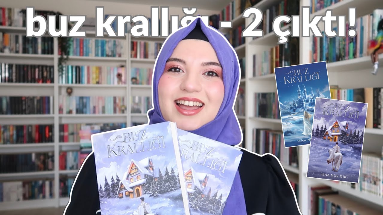 YENİ KİTABIMI İNCELİYORUZ! 📚 BUZ KRALLIĞI - 2 🥳💜