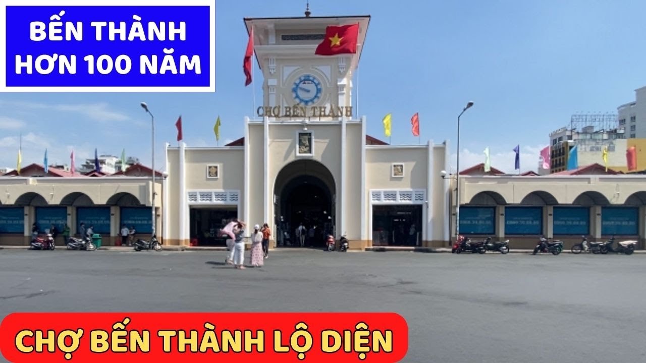 Chợ Bến Thành lộ diện sau nhiều năm bị che khuất | Sài gòn Camera.