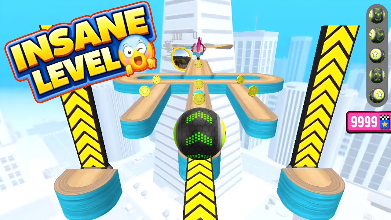 Going Balls Crazy Part 146 - 3D Ball Rolling Gameplay & Speedrun Challenge