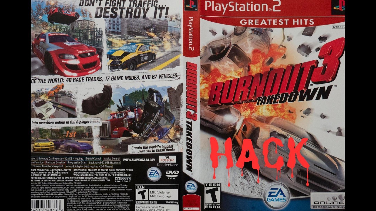 BURNOUT 3 TAKEDOWN HACK