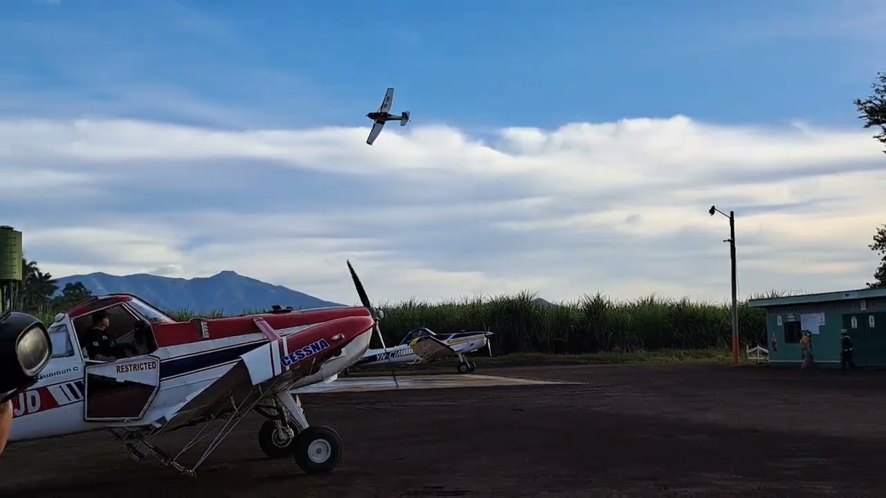 Ag Pilot Crop dusting - Cessna 188 | Chinandega, Nicaragua 🇳🇮
