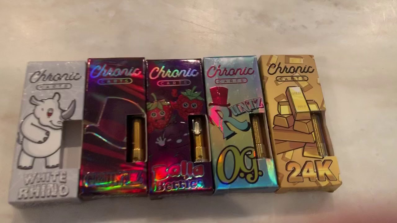 FAKE CART IINVESTIGATION- Chronic Carts🗜4 Fake Vs. 1 Real 🧩