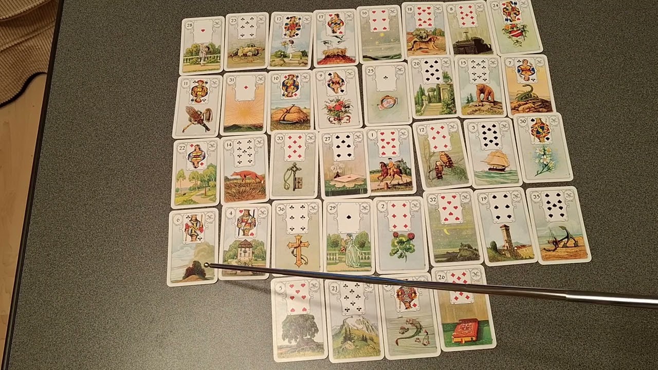 Lenormand 📚📚🏋‍♂️ - Kurs für Fortgeschrittene - Teil 63 - Soll ich ihm einen Antrag machen?
