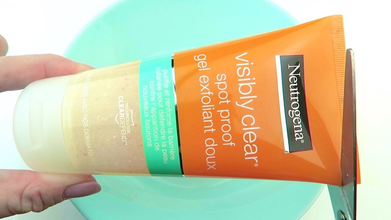 Will it Slime? Neutrogena Exfoliant Gel! Slime DIY