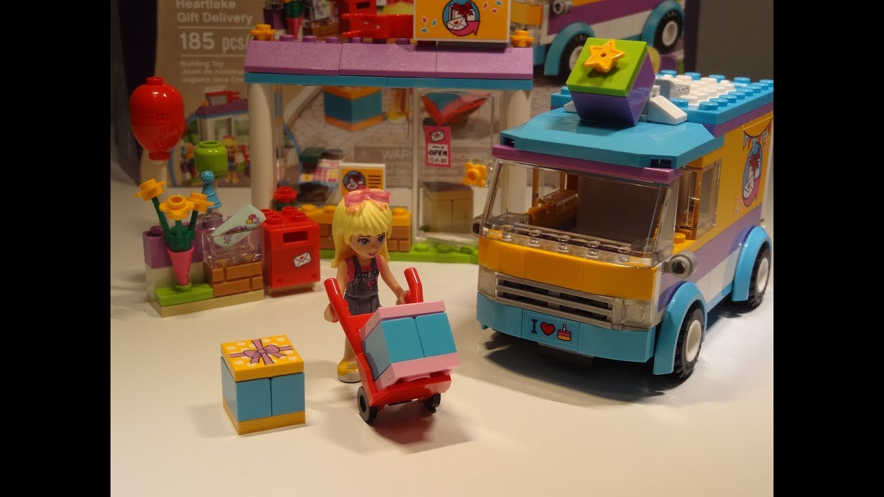 LEGO FRIENDS - Строим лего: Доставка подарков / Building lego: Gift delivery
