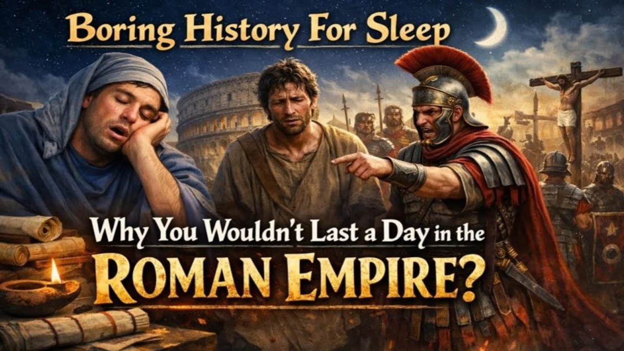 Why You Wouldn’t Last a Day in the Roman Empire. Calm History For Sleep.