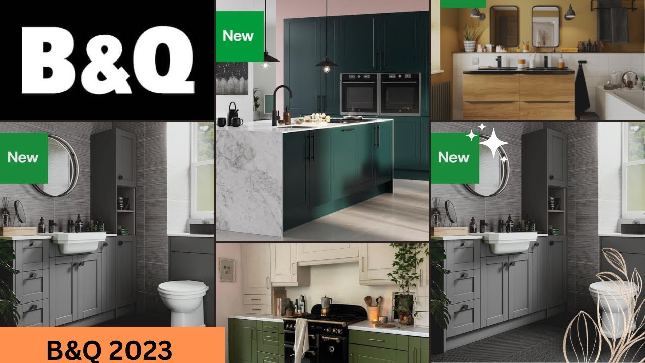 B&Q NEW KITCHEN & BATHROOM DESIGN 2023 | B&Q SHOPPING WITH ME | B&Q SPRING 2023 Shopping