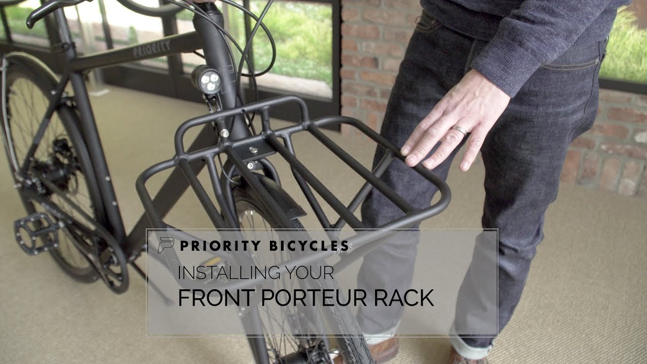 Priority Bicycles Front Porteur Rack Assembly