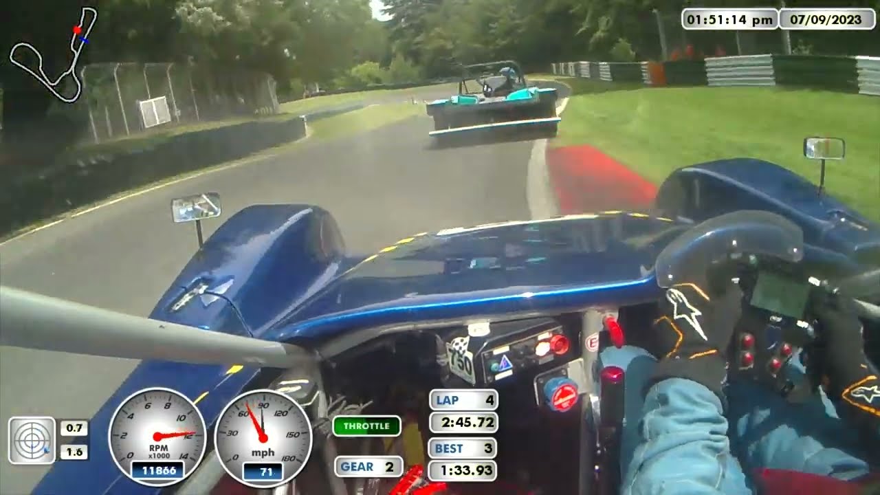 750 MC Sports 1000 Cadwell Park 9th July 2023 - Race 2 - part 2 (after red flag).