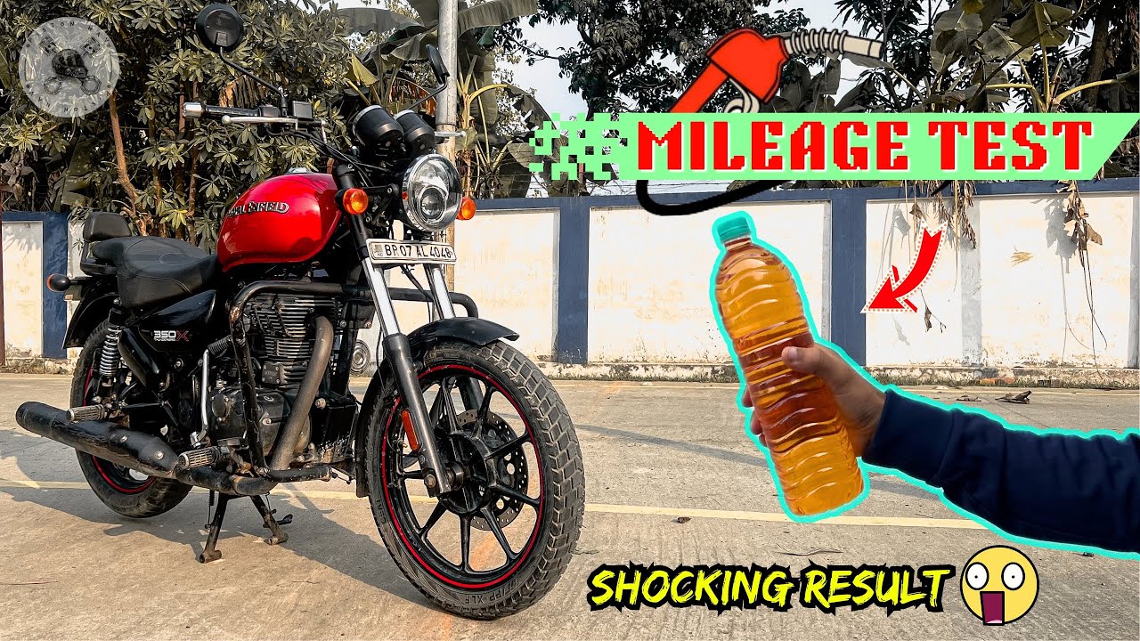 4 Year Old Royal Enfield Thunderbird 350x Mileage Test 🤪 | Extremely Shocking Result 😮