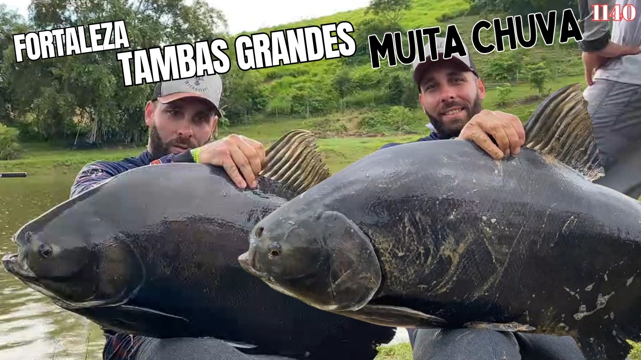 PEIXE GRANDE NA CHUVA NO RANCHO FORTALEZA - Programa Fishingtur 1140