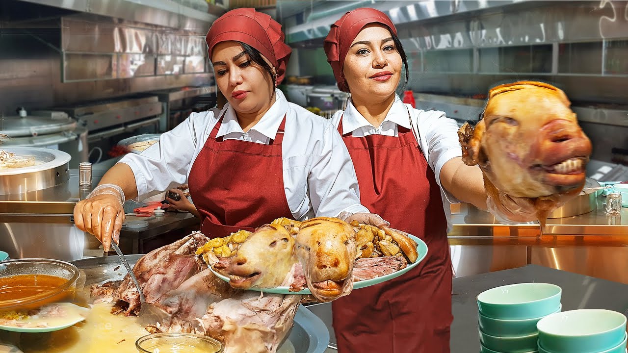 Legendary LAMB HEAD! - kale pache by Incredible Woman in Tehran