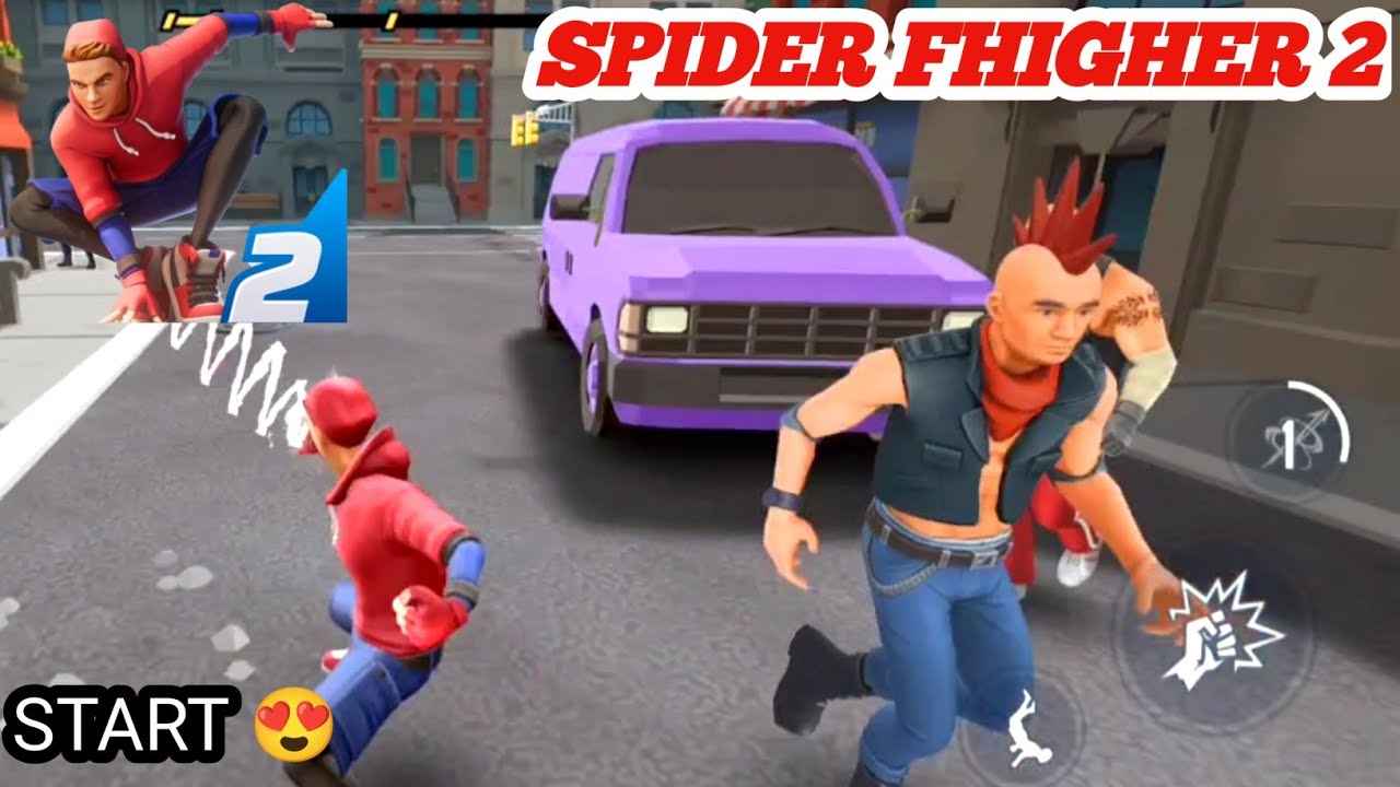 Spider Fhigher 2 | unlock Hulk And Airan Man 😃Started Running All Villian 😂