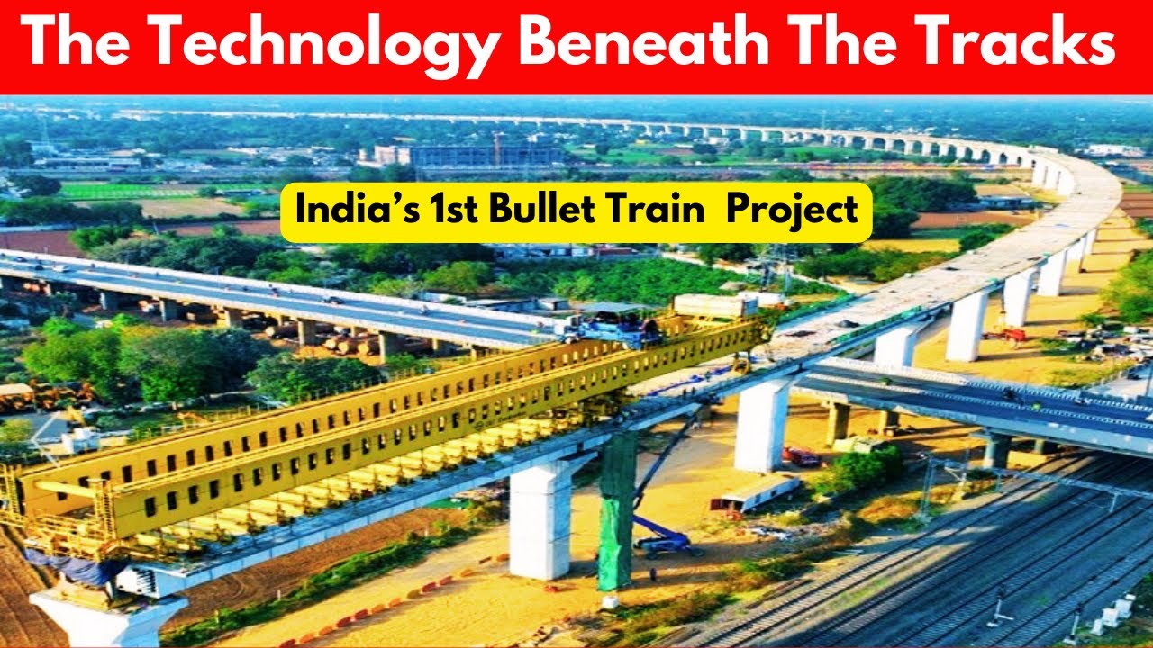 Tech Beneath The Tracks Of India’s First Bullet Train High Speed Rail Corridor Project