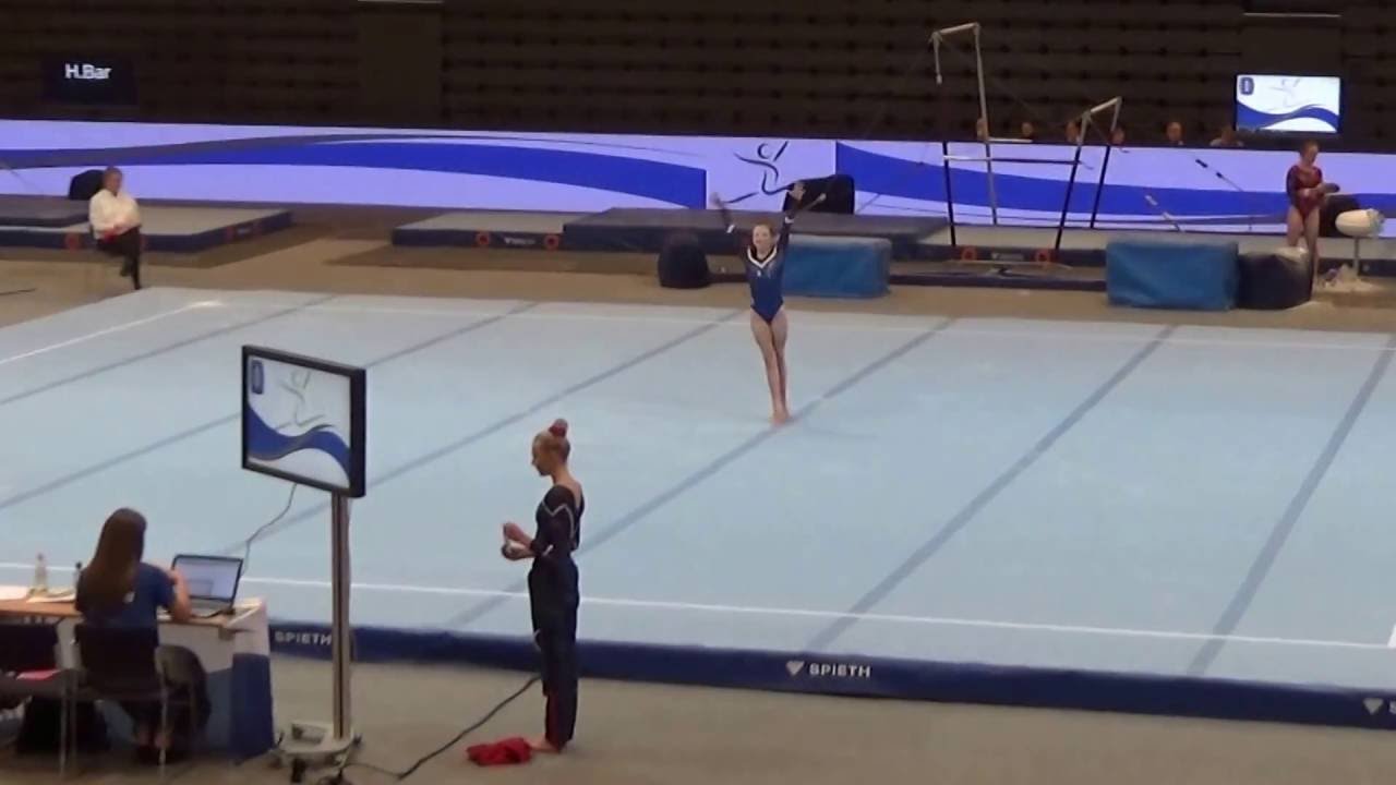 2016 Northern European Championship Jr. Juliane Tøssebro Norway – Floor