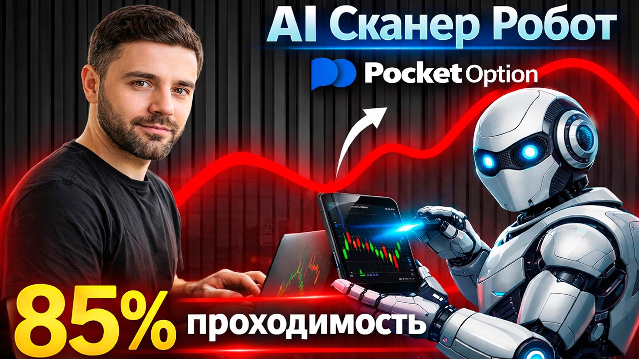 Pocket Option обучение с AI Сканером! Трейдинг Робот на Покет Опшн! Бинарные опционы стратегия
