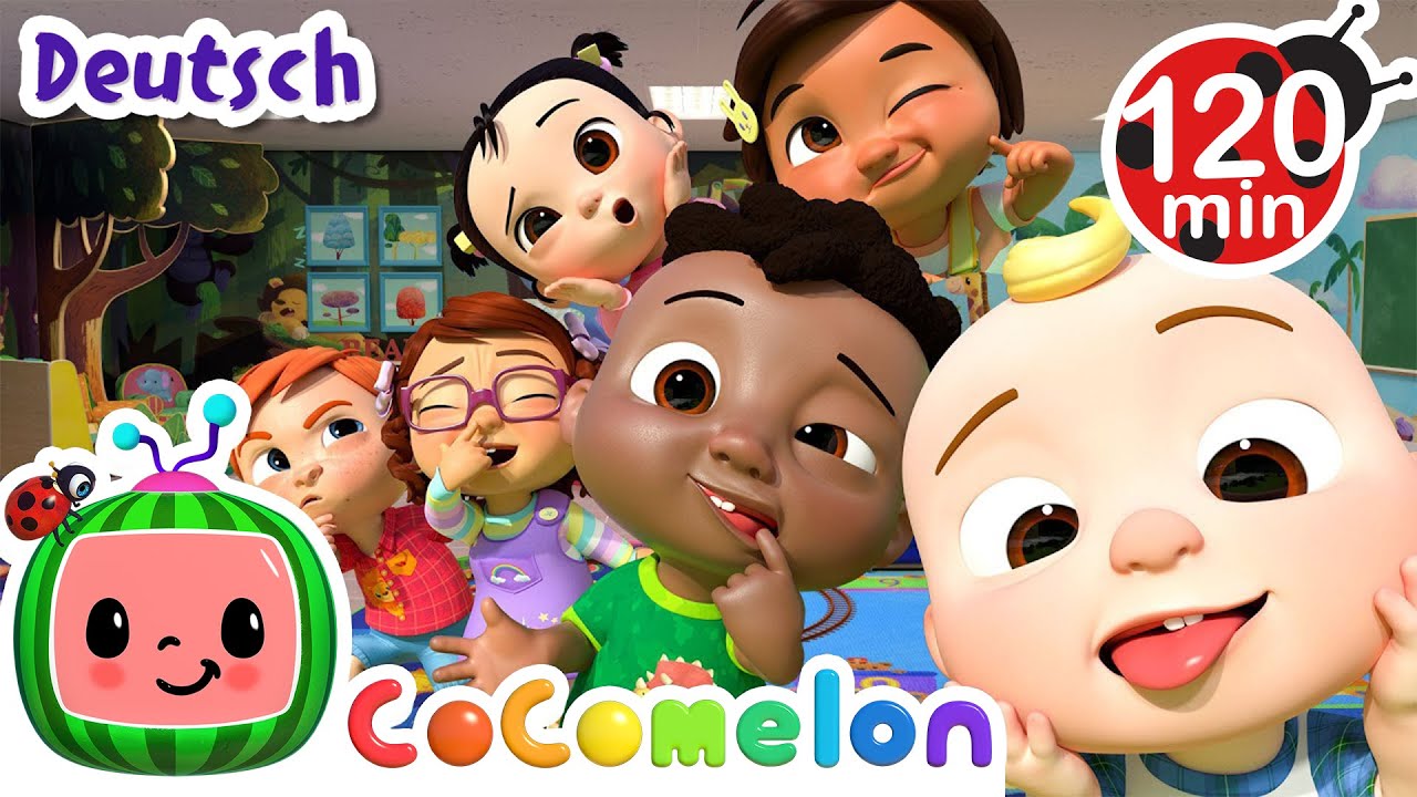 Das Begruessungslied | CoComelon Deutsch | Cartoons und Kinderlieder