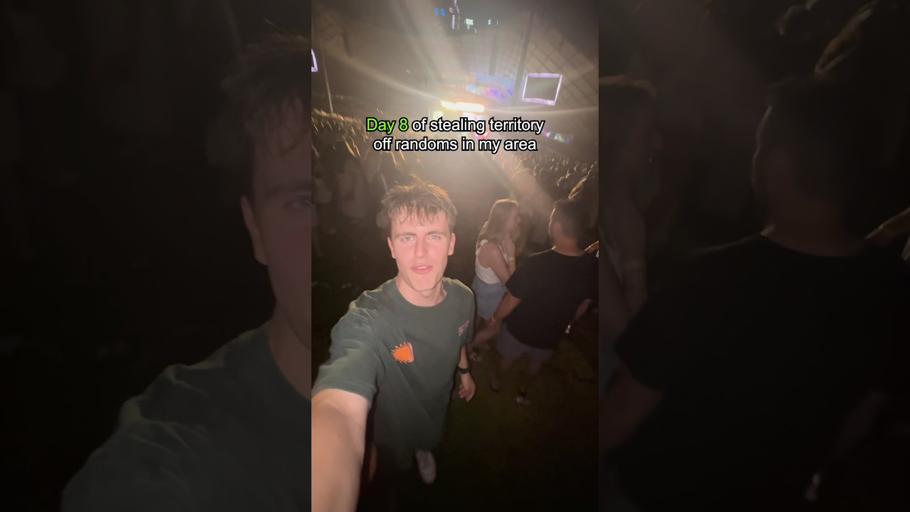 Capturing territory at a concert