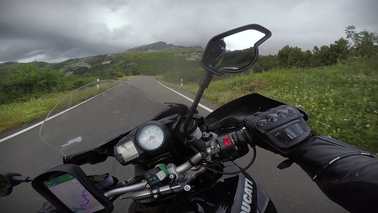 San Bernardino Pass - Storm - DUCATI 1100S [HQ SOUND] #1