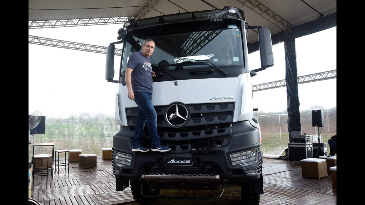 Mercedes-Benz Arocs 8x4: conheça o novo minerador alemão | Autos Segredos