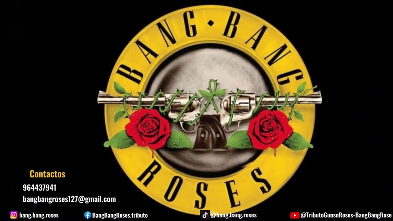 Promo vídeo de Bang Bang Roses - Tributo Guns N' Roses 