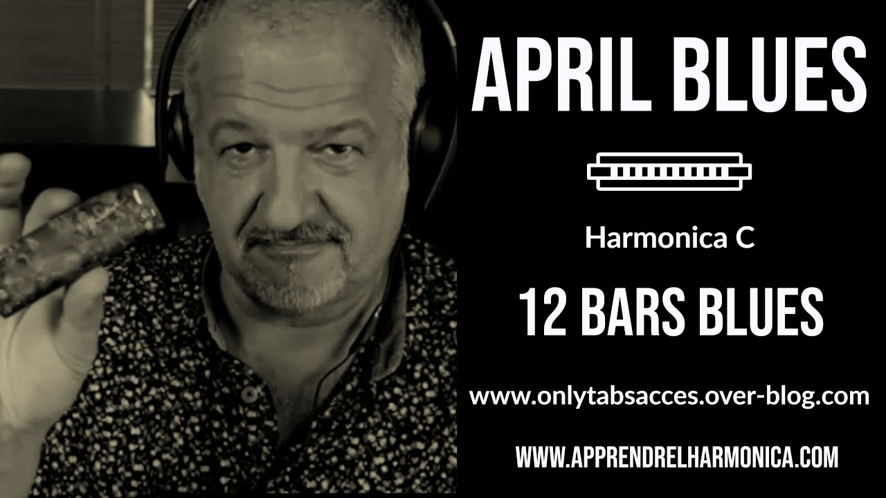April blues - Harmonica C (with my avatar ;-)