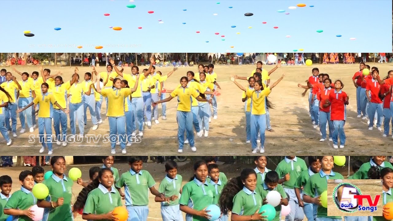 Group Song 122 | Annual Sports Day | Montfort High School Repalle 2020