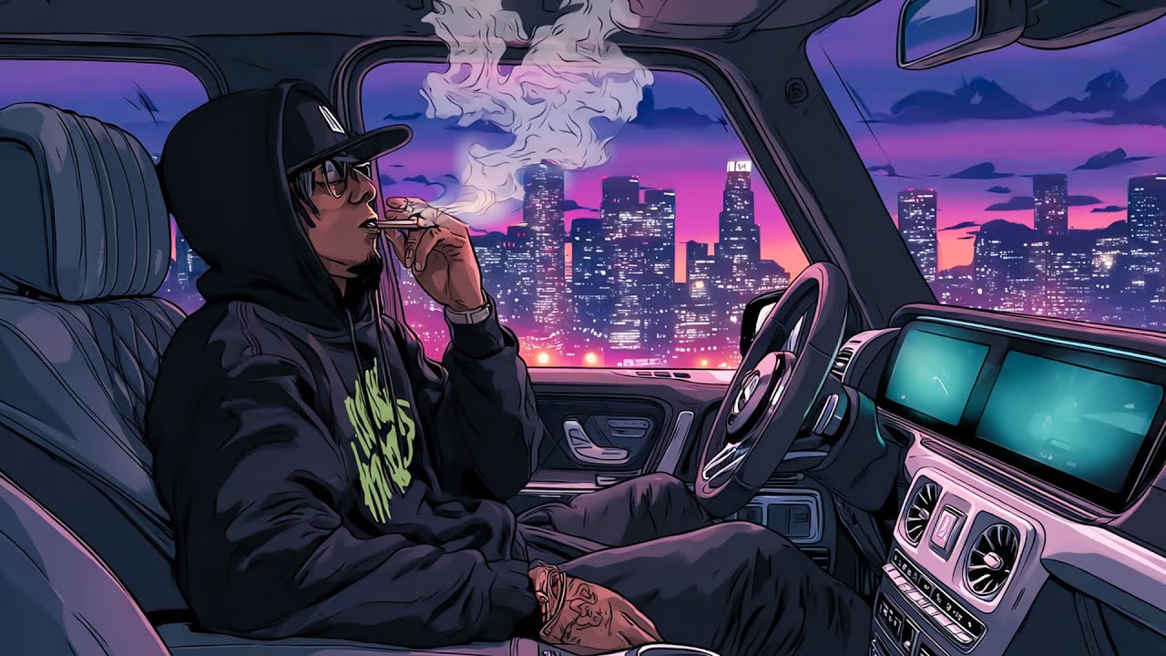 Midnight In Smoke Playlist — 420 Vibe Music | Chill Rap • Bluesy Hip-Hop • Stoner Mood