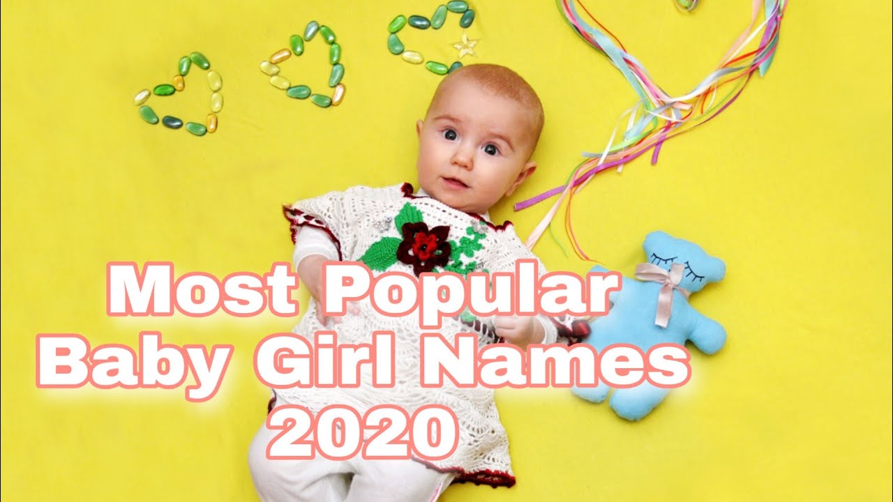 TOP 20 MOST POPULAR BABY GIRL NAMES OF 2020