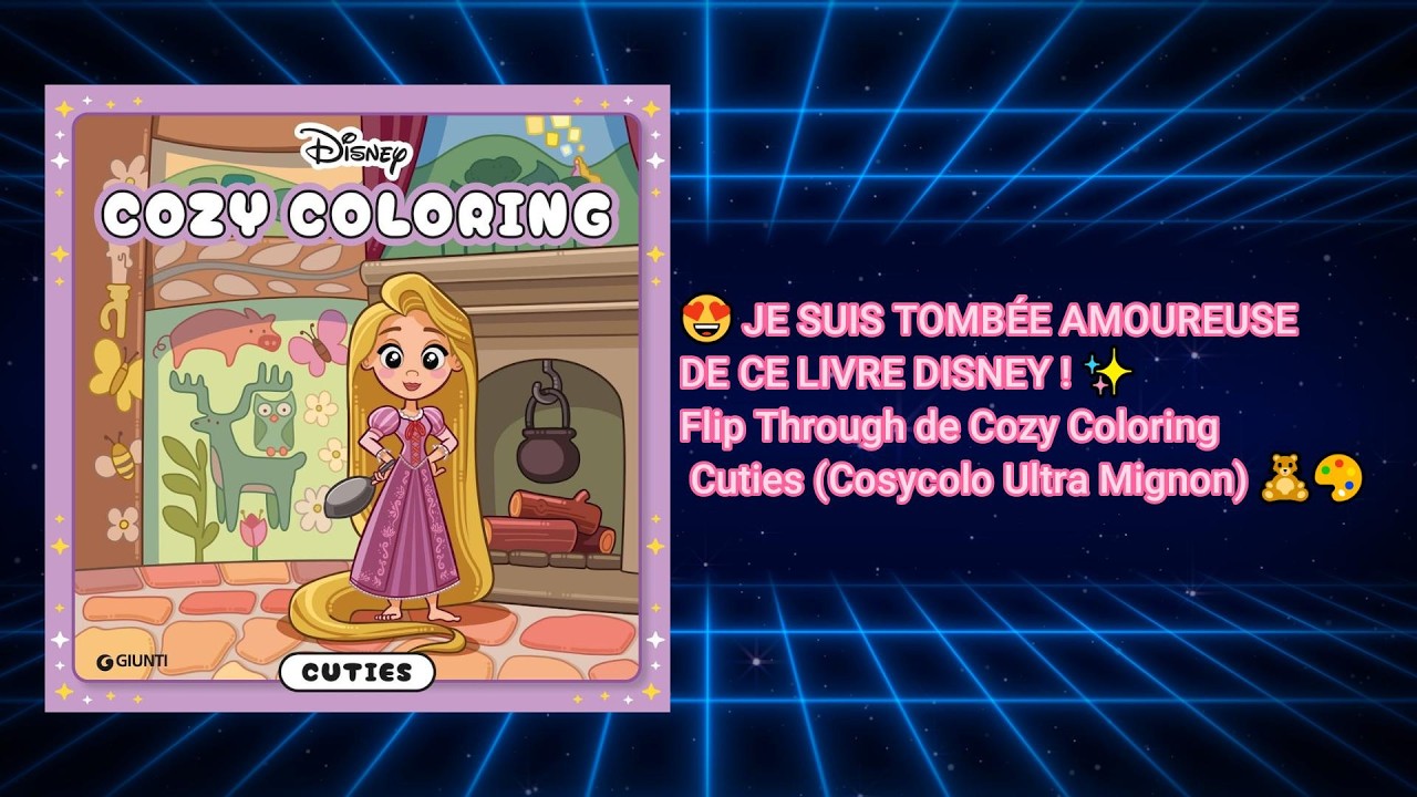 Je suis tombée amoureuse de ce livre disney! Flip through du cozy cuties