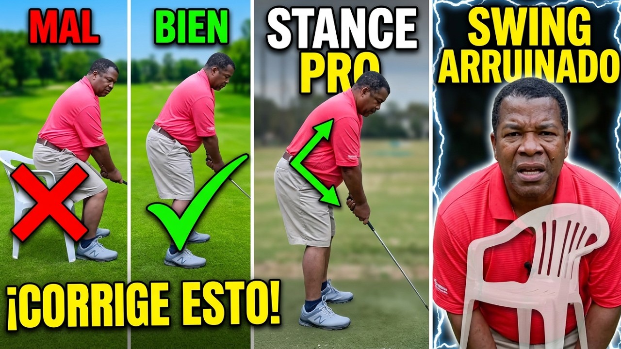 ¿Cuál es la POSTURA de golf adecuada? ¡Descúbrelo aquí! 🏌🏽‍♀️🏌🏽‍♂️⛳