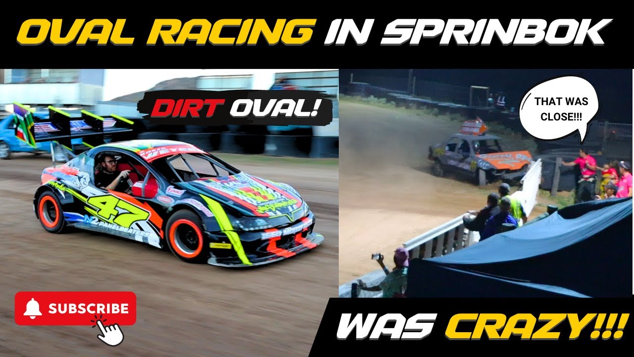 DIRT OVAL RACING IN SPRINGBOK WAS CRAZY! - NAMAQUALAND OVAL TRACK RACING 🏁🏎️