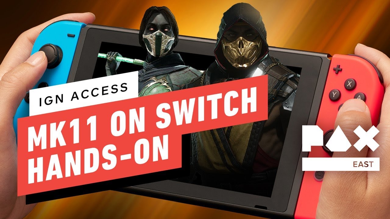 Mortal Kombat 11 on Nintendo Switch - Gameplay Reaction