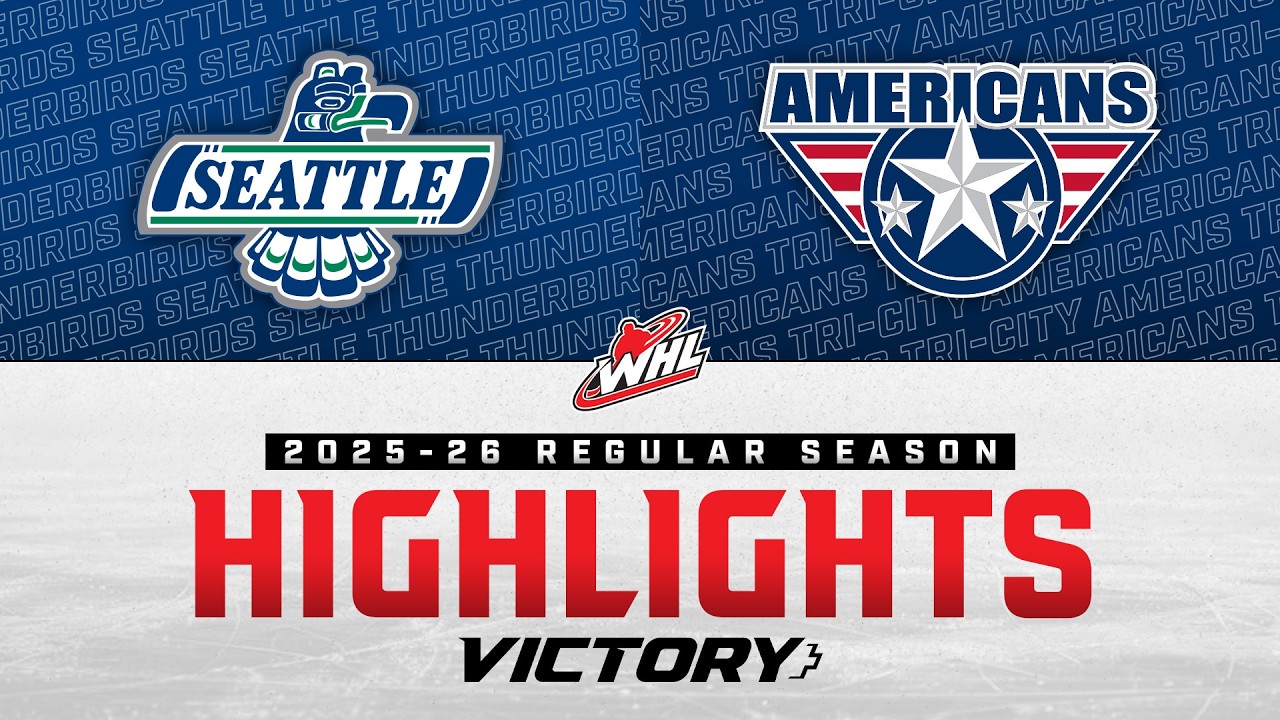 Seattle Thunderbirds at Tri-City Americans 02/14 | WHL Highlights 2025-26