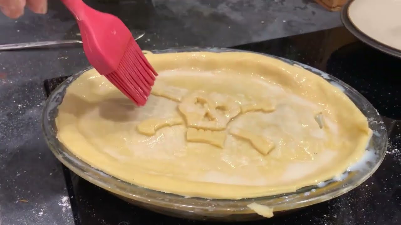 Making Onion Pie (arsenic-free) - with Milton Hide