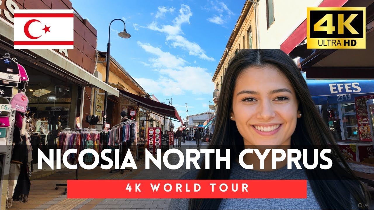 North Cyprus, Nicosia 4K Walking Tour｜Dec 2024