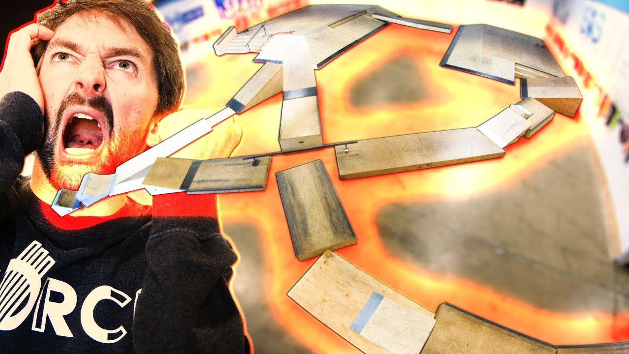FLOOR IS LAVA 2.0! BRAILLEHOUSE OBSTACLE COURSE!