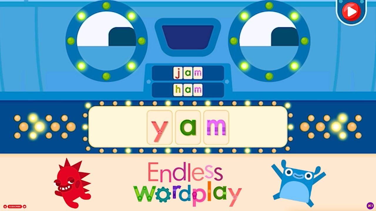 Endless Wordplay: Learn to Read and Spell with JAM, HAM & YAM | Easy English Words for Kids