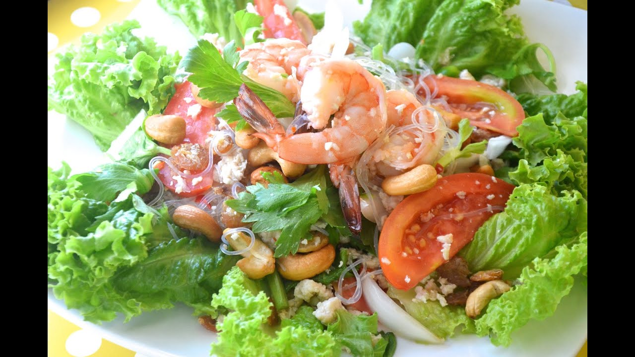How to Make Thai Glass Noodle Salad  ยำวุ้นเส้น (泰式涼拌冬粉)