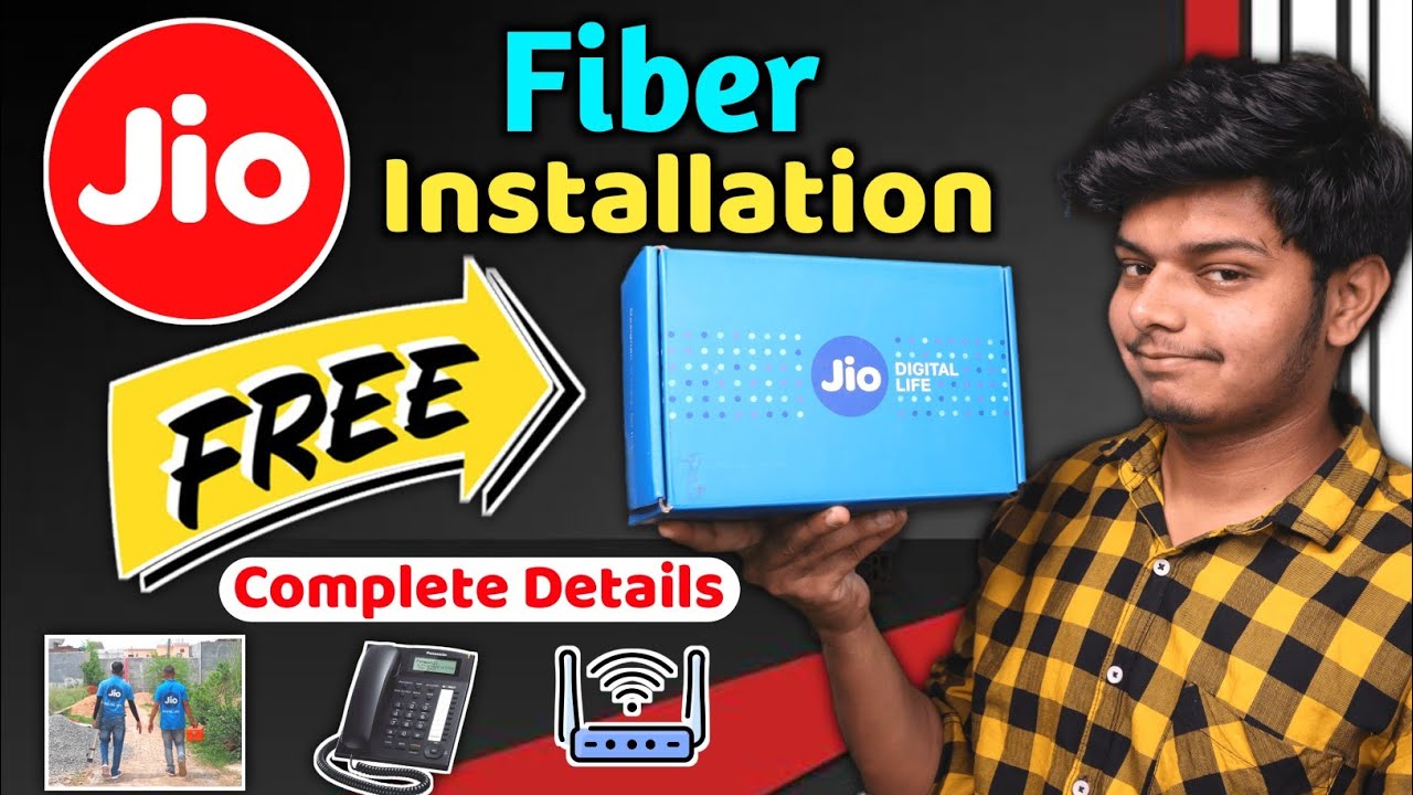 Jio Fiber Installation Complete Details - Router, Plans, Landline 2024